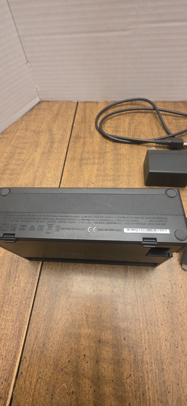 Nintendo Switch Dock Charger Docking Station OEM Authentic AC ADAPTER HDMI CABLE