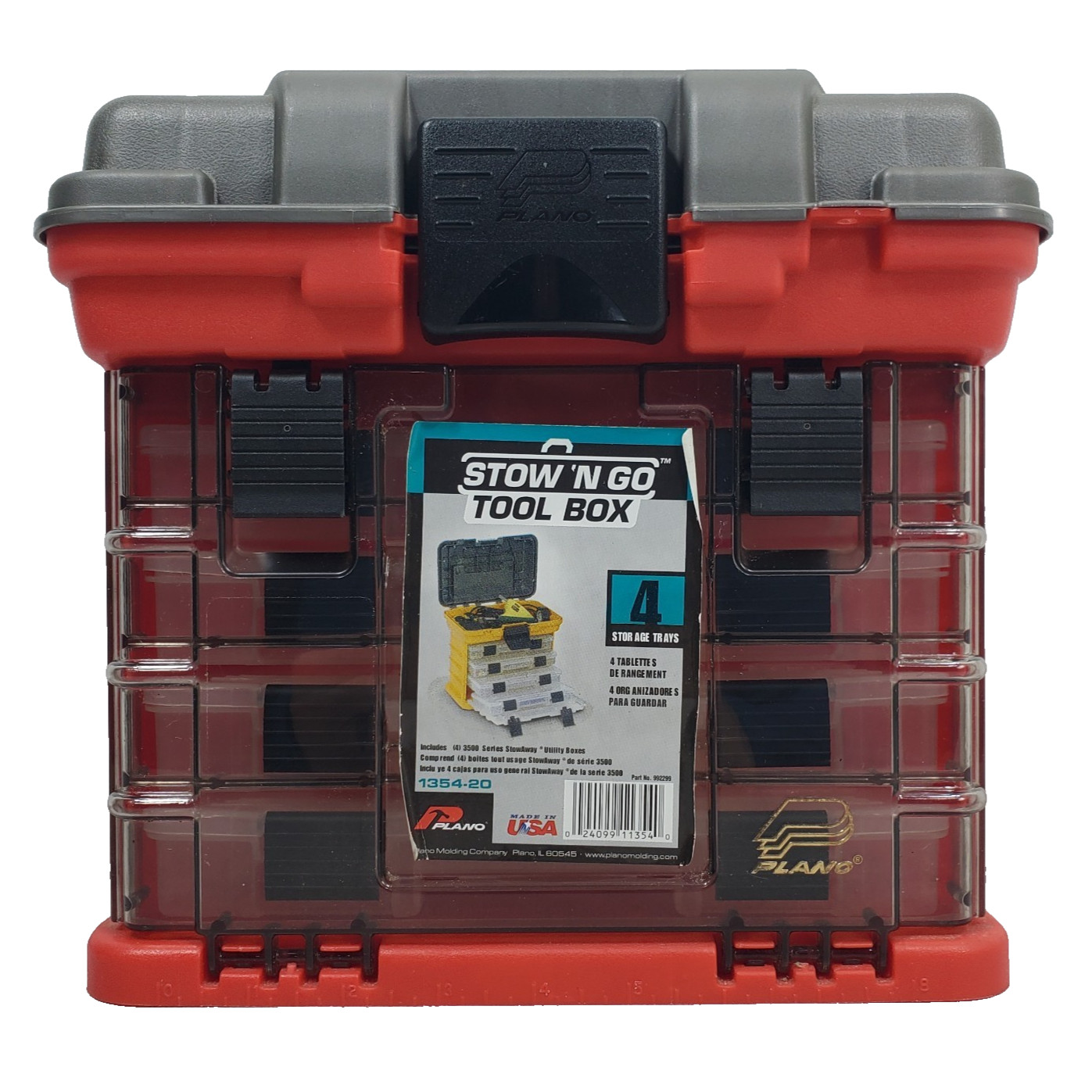 Plano Stow n Go Tool Box Organizer 4 Storage Trays