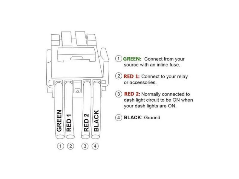 WINCH POWER Symbol - LED Backlit Push Button - Direct Replacement (Fit: TOYOTA)