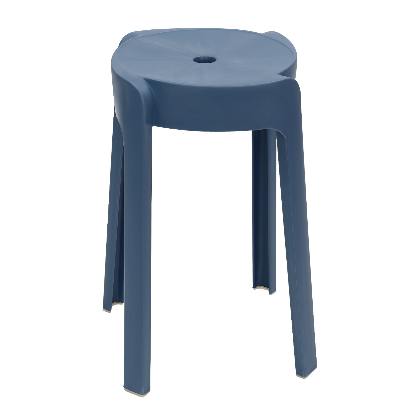 10Pack 18" Stackable PP Barstool Set Dining Table Chair Counter Height Stool