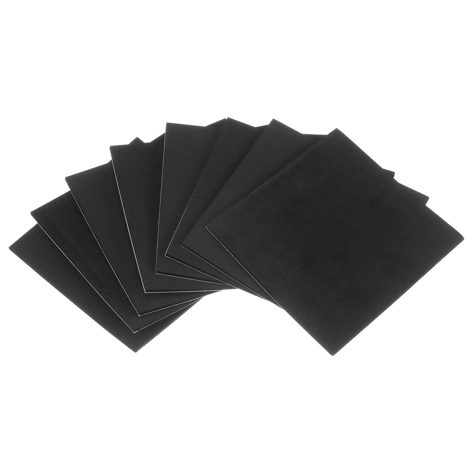8pcs Adhesive Foam Padding Sheets 1/8" Thick x 6" Long Square EVA Foam Sheet