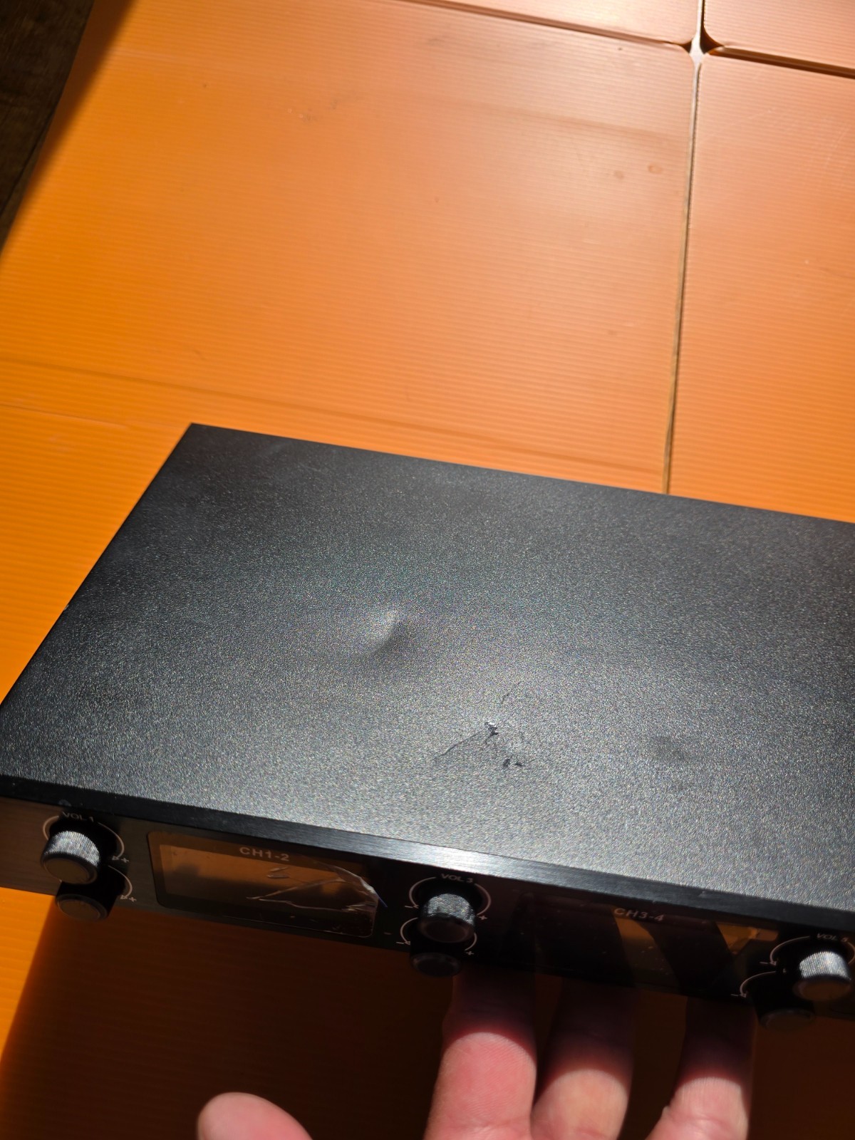 Bietrun Wireless Microphone Receiver Base Only – No Mics – Tested & Working