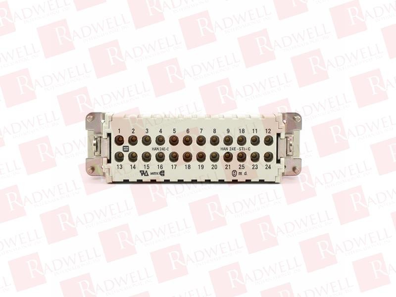 HARTING HAN-24E-STI-C / HAN24ESTIC (USED)