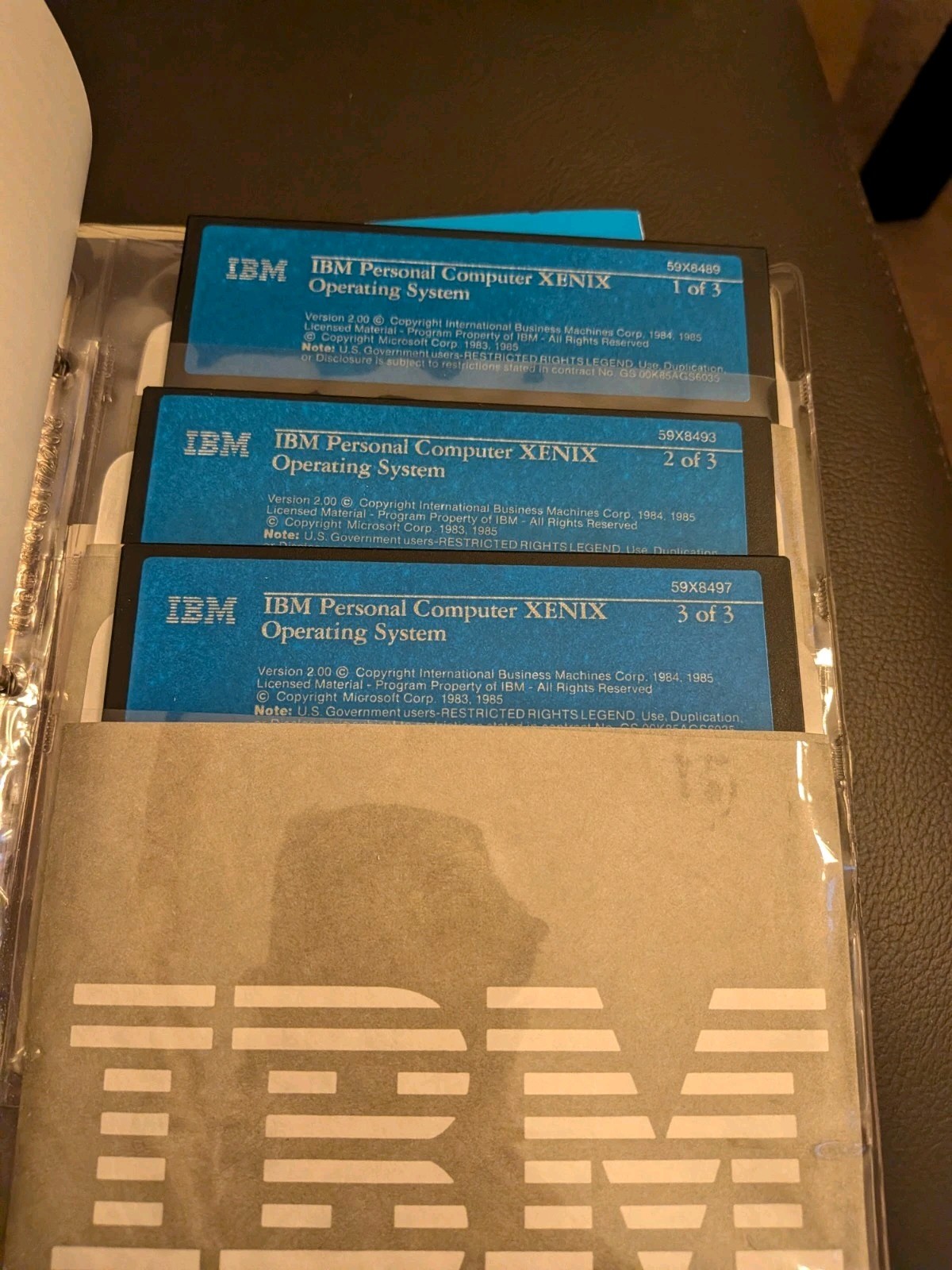 IBM Personal Computer XENIX Software Development System Ver 2.00 Starting Xenix