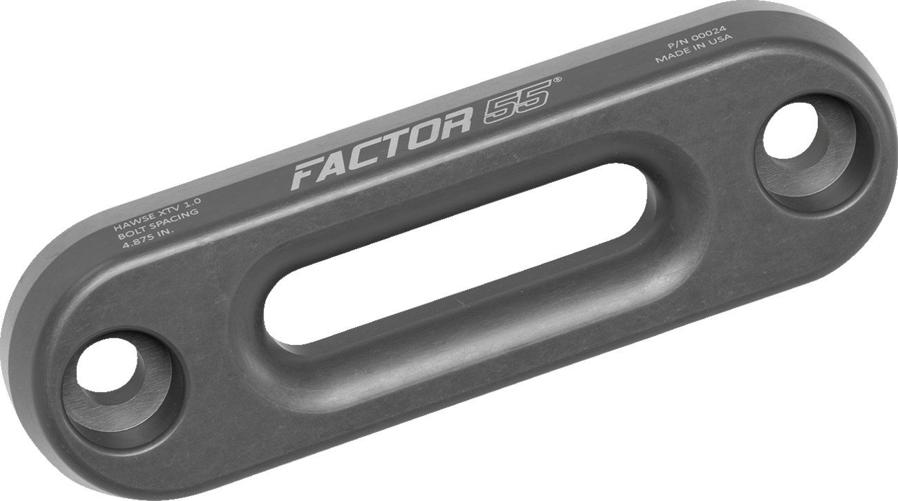 Factor 55 00024 Hawse Fairlead - Xtv - Gun Metal Gray