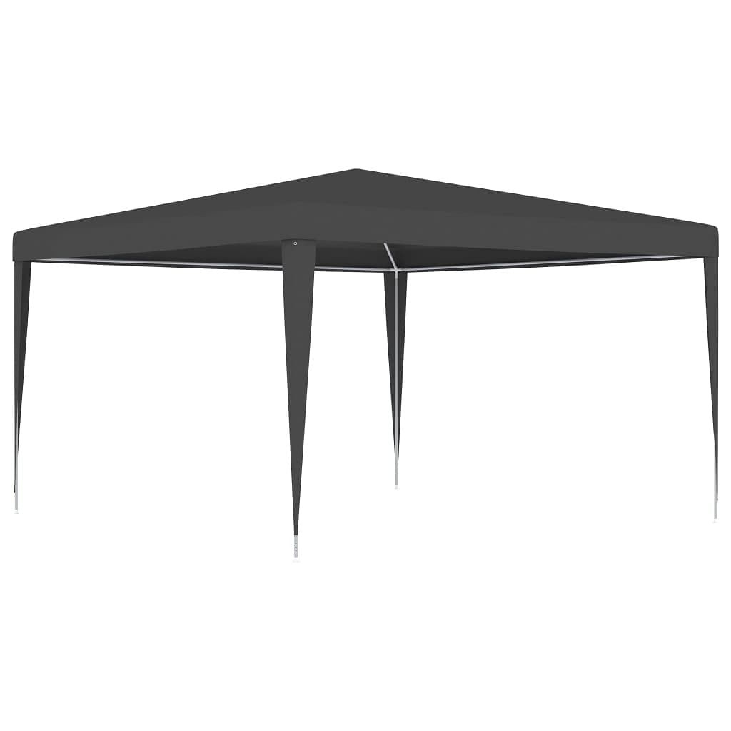 Party Tent Anthracite Polyethylene 13.1 x 13.1 ft Durable