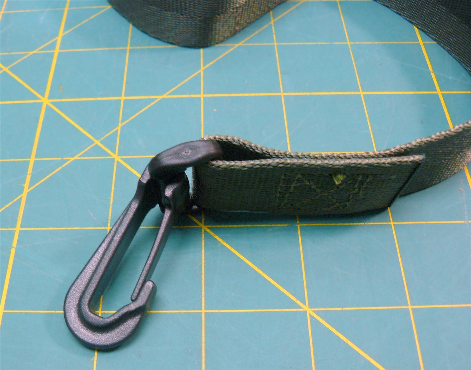 Multi-Purpose Carry Strap - Military Spec. Durable Fabric w/ Plastic Hooks 55"