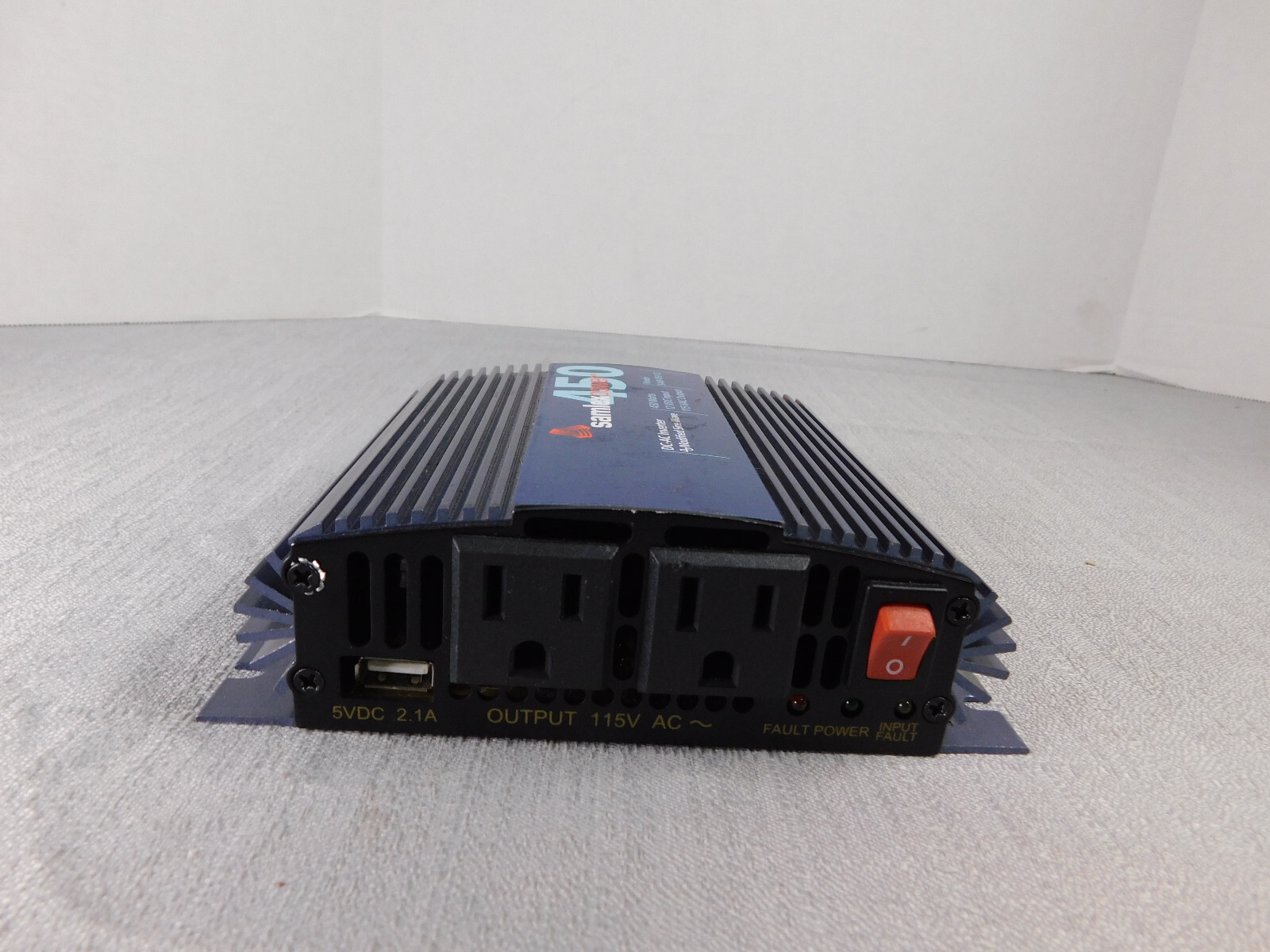 450 Watt Modified Sine Wave Inverter - Samlex SAM-450-12 W/ Cable