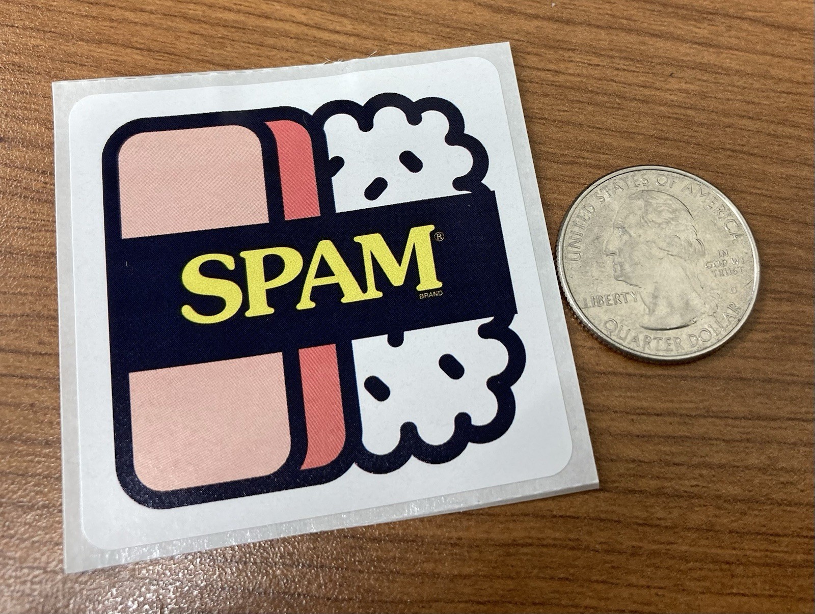 Spam STICKER - Good Food Americana Retro Kitchen USA