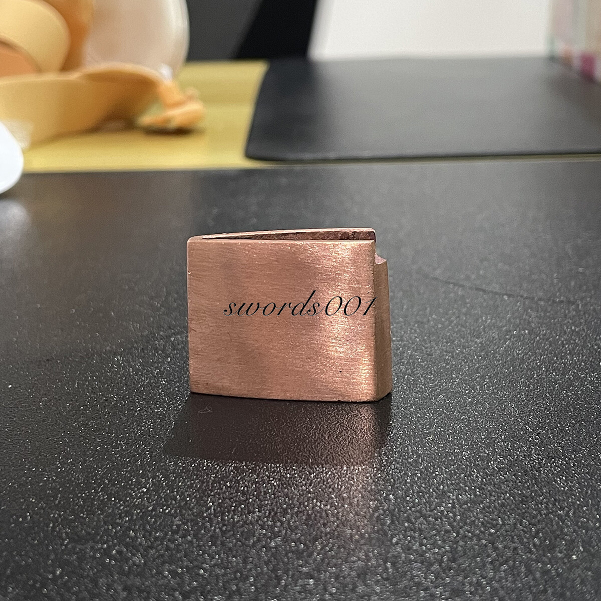 Copper Habaki Brass Clip For Japanese Samurai Katana Wakizashi DIY Maintenance