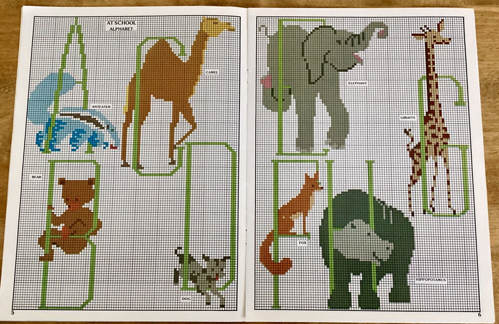 LEISURE ARTS #89, CHARTED CREATURES-Bette Elovitz, Needlework Projects, 1976
