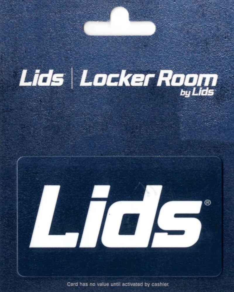 Standard Design Gift Card for Officially Licensed Headwear & Apparel