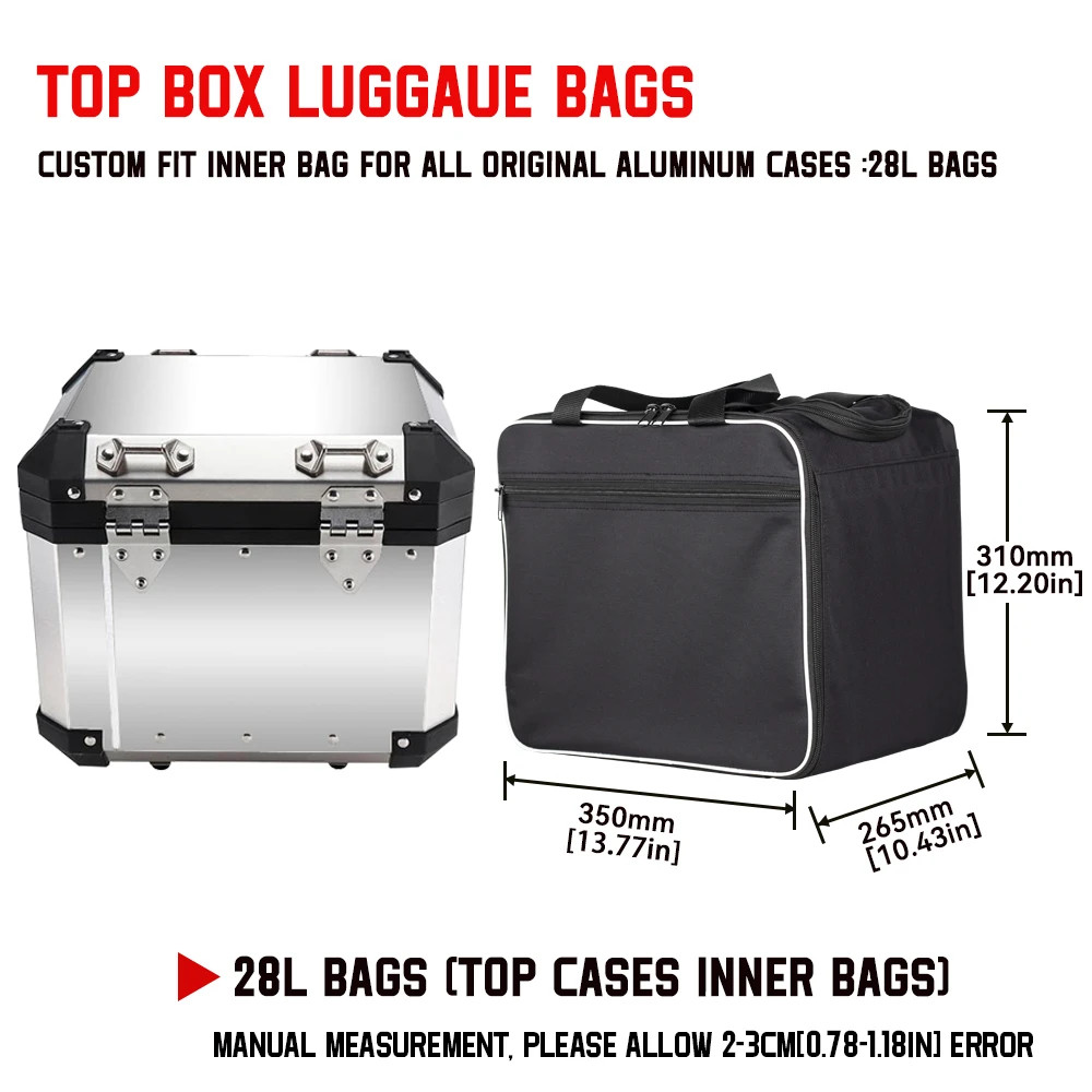 Motorcycle Bag Saddle Inner Bags for BMW R1200GS F800GS Adv Motorcycle Luggage B