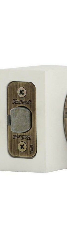 KWIKSET REPLACEMENT ENTRY DOOR SPRING LATCH EXTERIOR FOR FRONT DOOR SECURITY