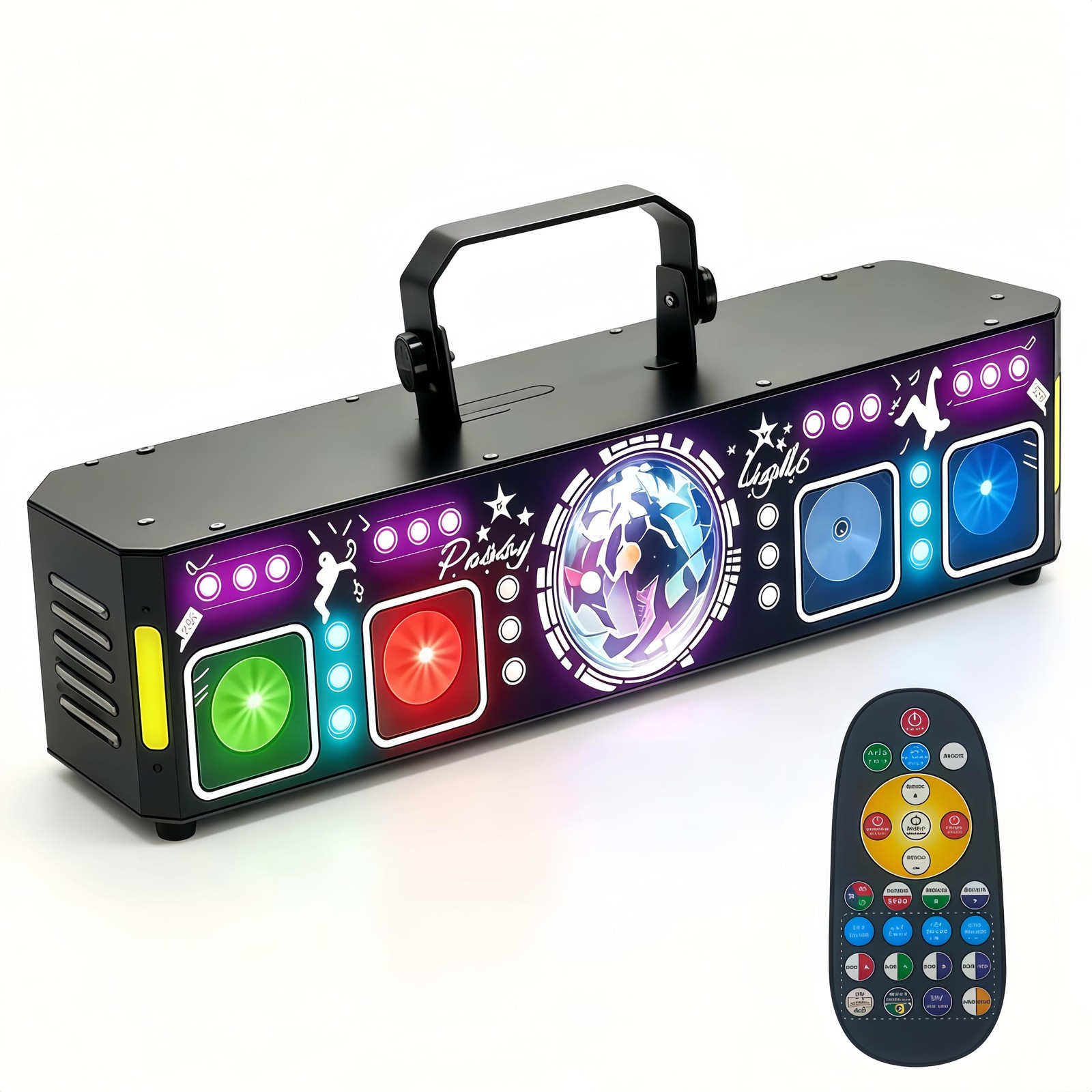 Xanthurys 6-in-1 DMX Stage Light