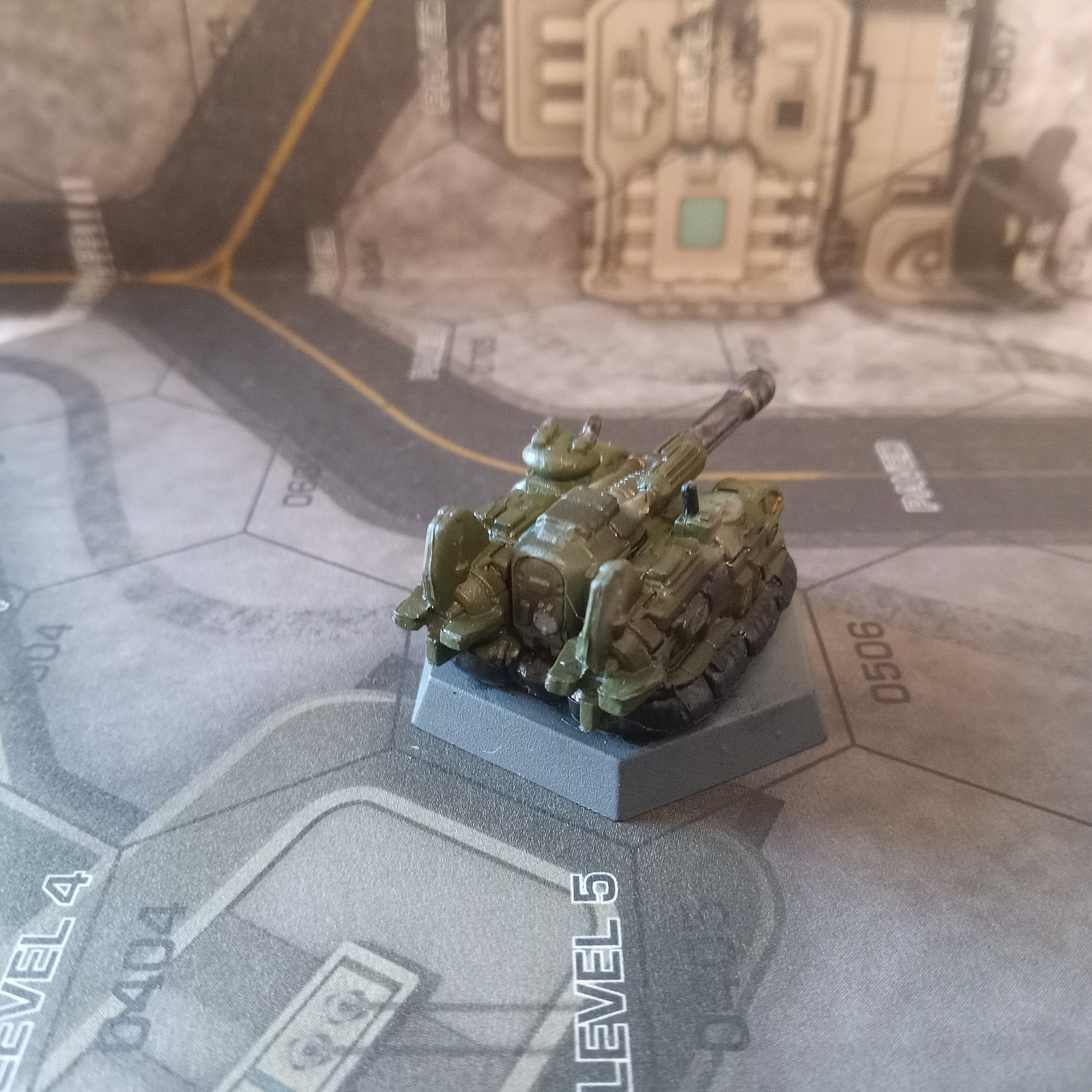 Battletech, Callander Kell, SM5 Field Commander, Custom Painted.