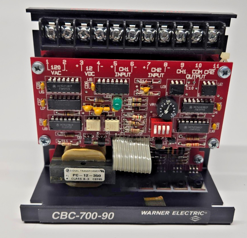 Warner Electric CBC-700-90 General Purpose Clutch Brake Control Board *GOOD USED
