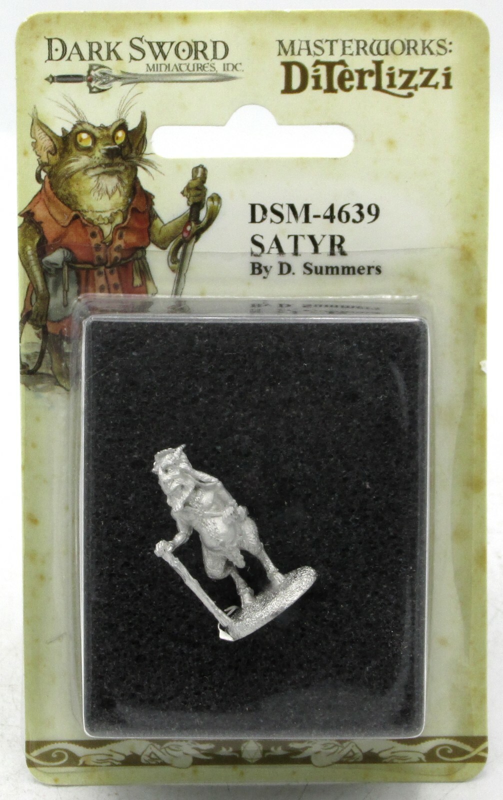 Dark Sword DSM-4639 Satyr (Masterworks DiTerlizzi) Goatman Beastman Miniature