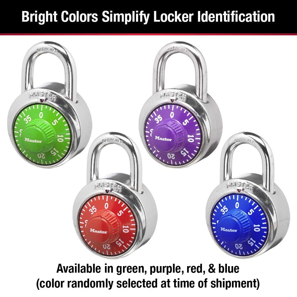 Master Lock 1505D Locker Lock Combination Padlock Durable Keyless Security