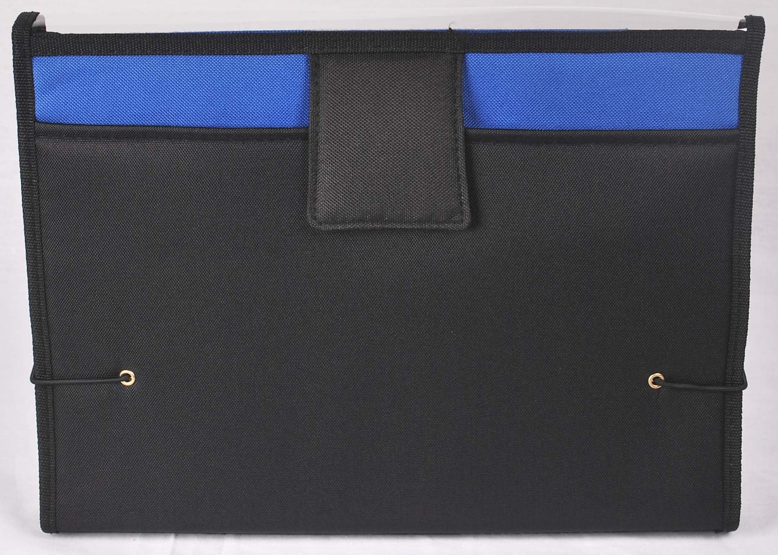 Soft Touch Padded Canvas Window Expanding File, 13 Pockets, 1 Pack, Blue (462...