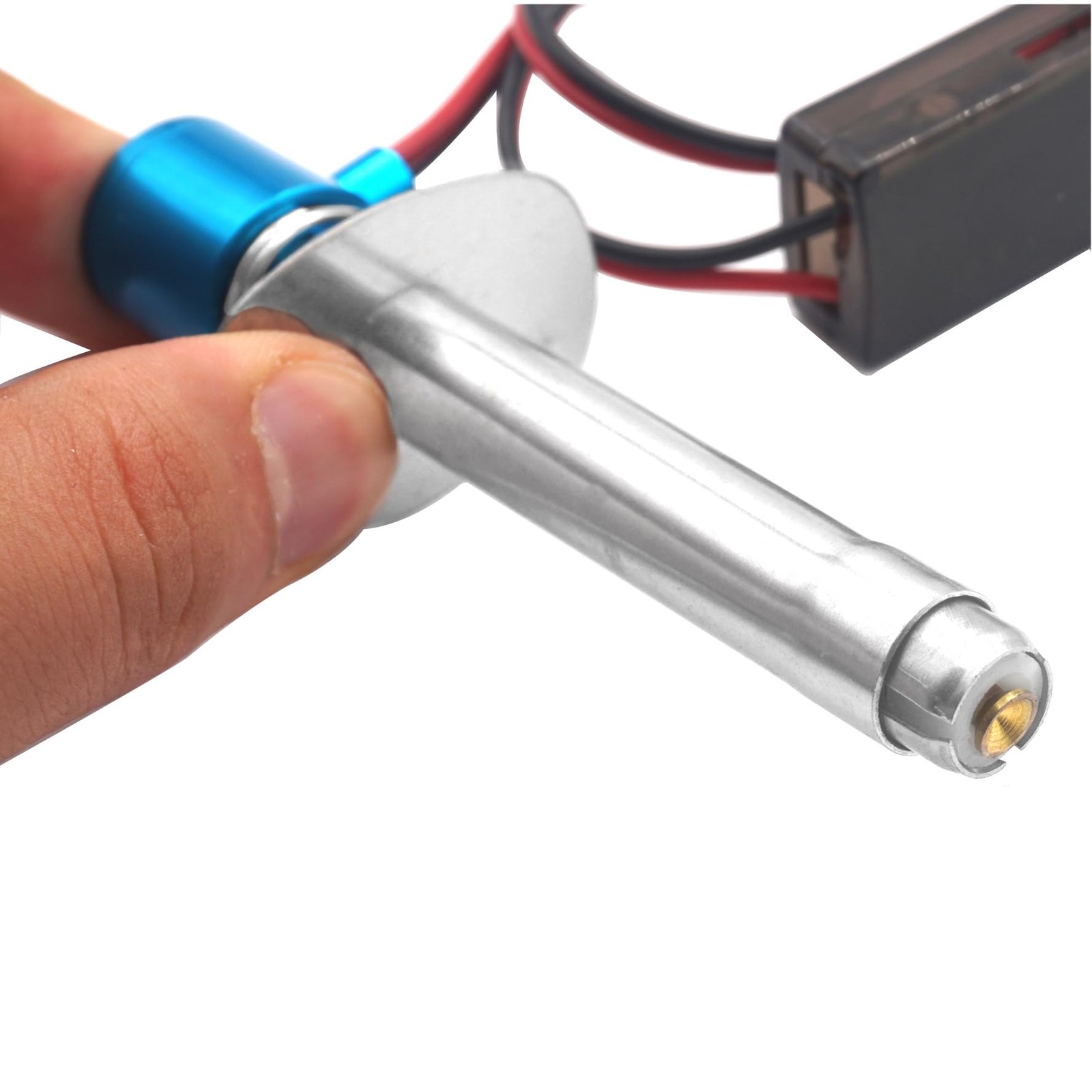Share Goo RC Glow Plug Starter Igniter Ignitor 6V-24V for 1/8 Small, Blue