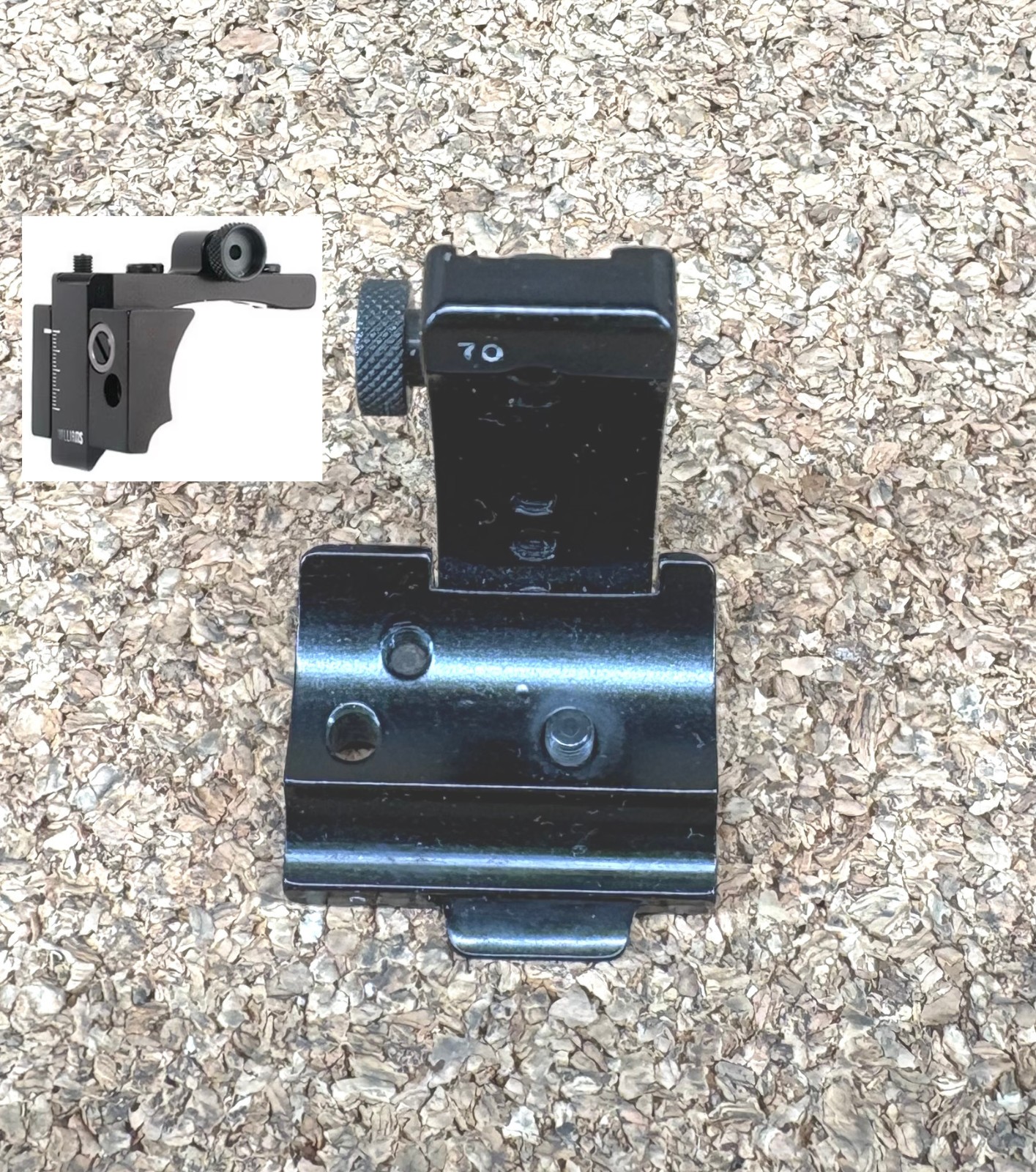 Williams 5D-70 Side Mount Sight Winchester Model 70 Remington 700 READ!