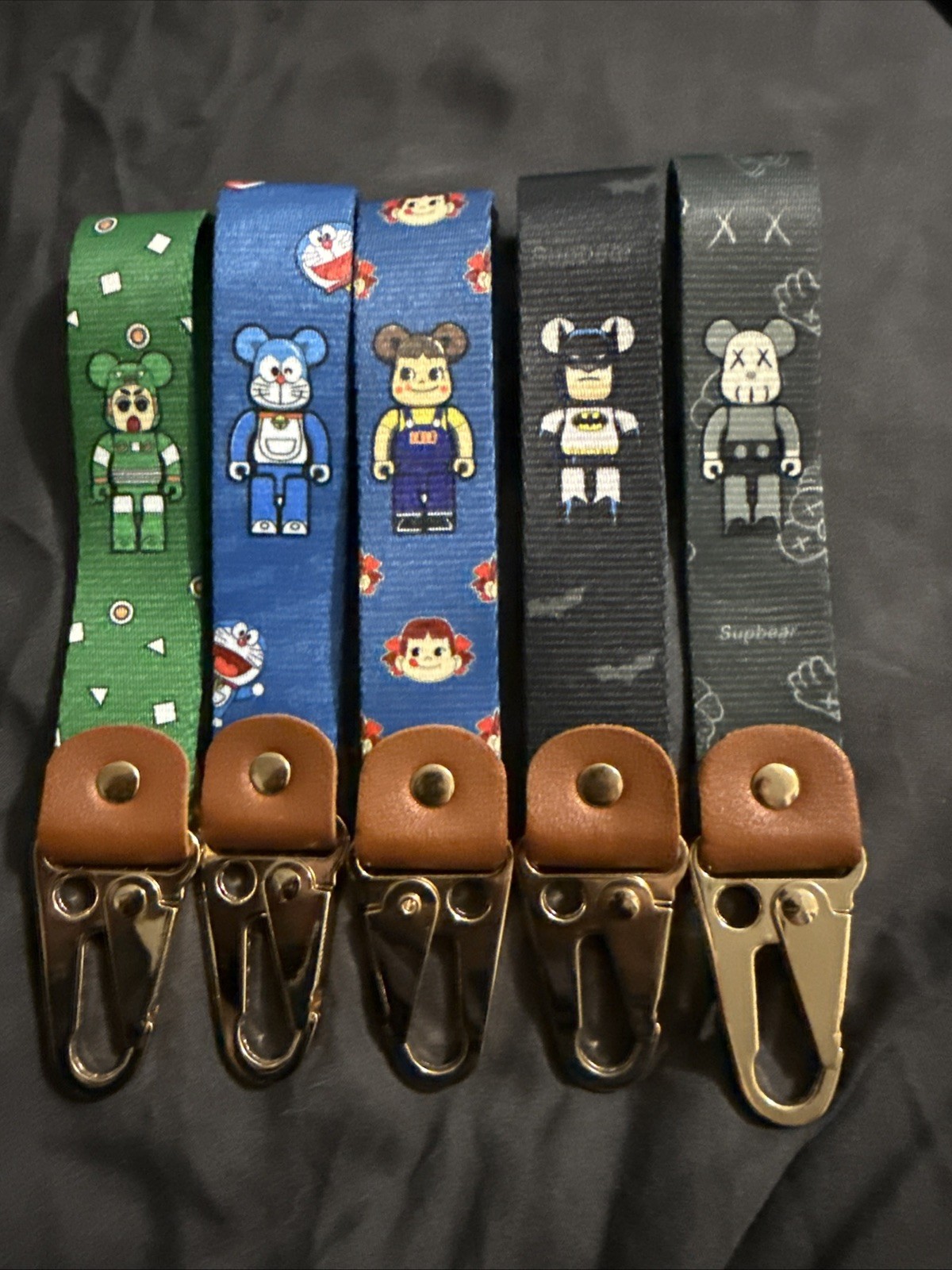 SupBear Kaws Keychain with extra keychain choice