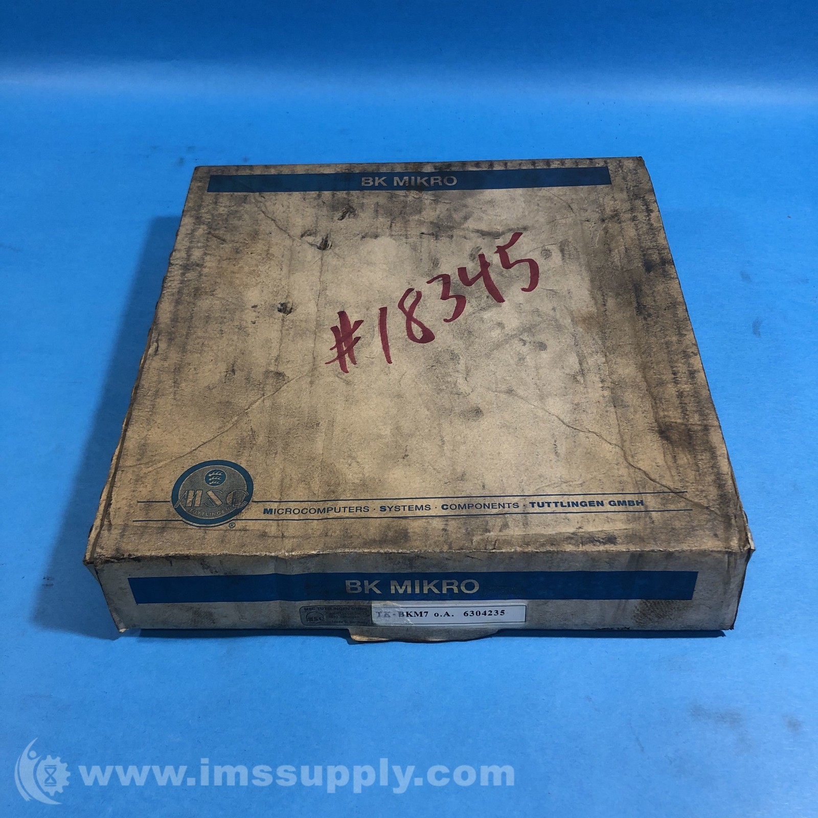 BK Mikro TK-BKM7 Revision 01 Scanner 3258