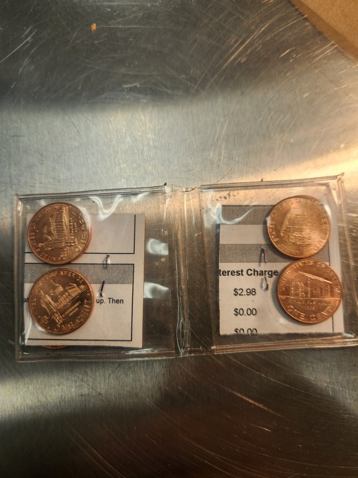Lincoln Bicentennial 2009 Cent 4 pack uncirculated