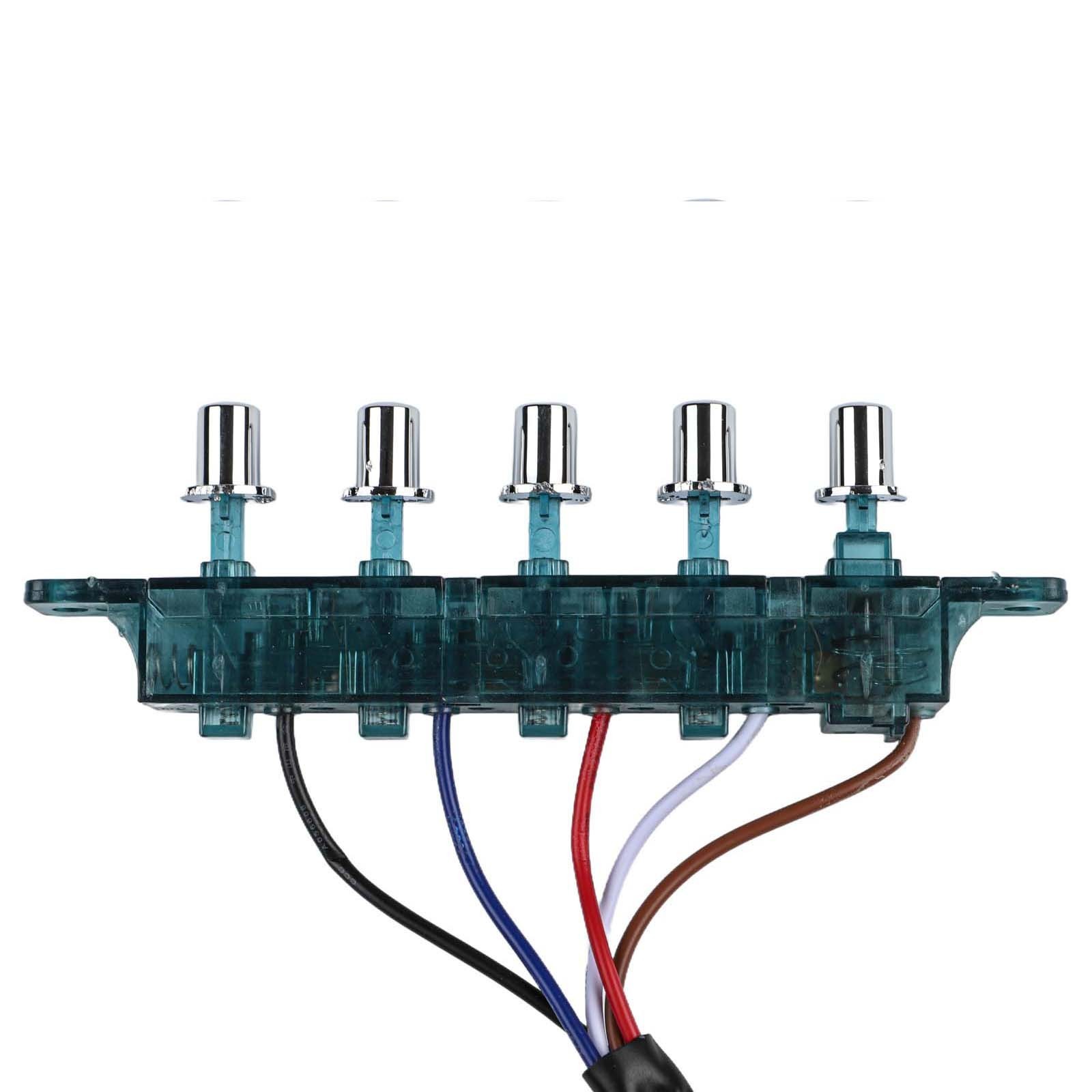 Range Hood Control Panel 5 Button Switch for Enhanced Operation in Kitchens