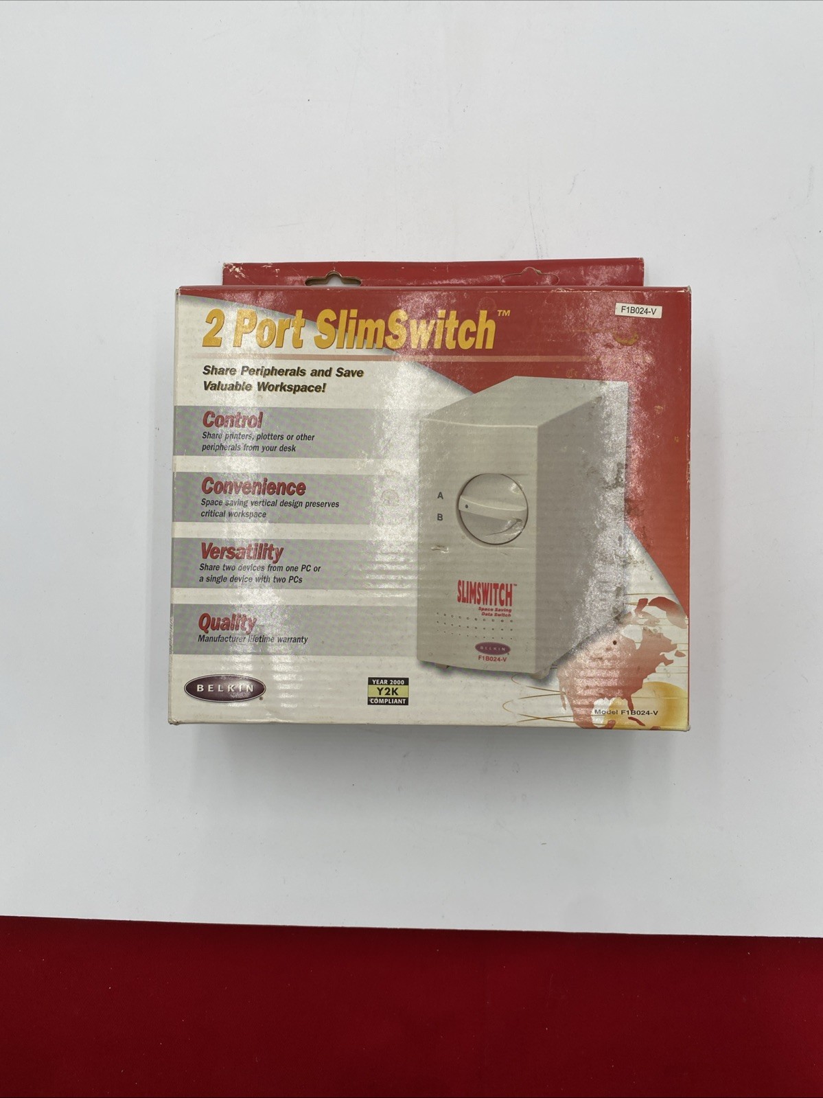 Belkin 4 Port SlimSwitch New in the Box