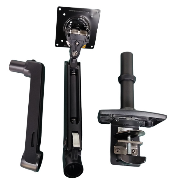 Ergotron LX Premium Articulating Single Monitor Desk Mount up to 34 Inches