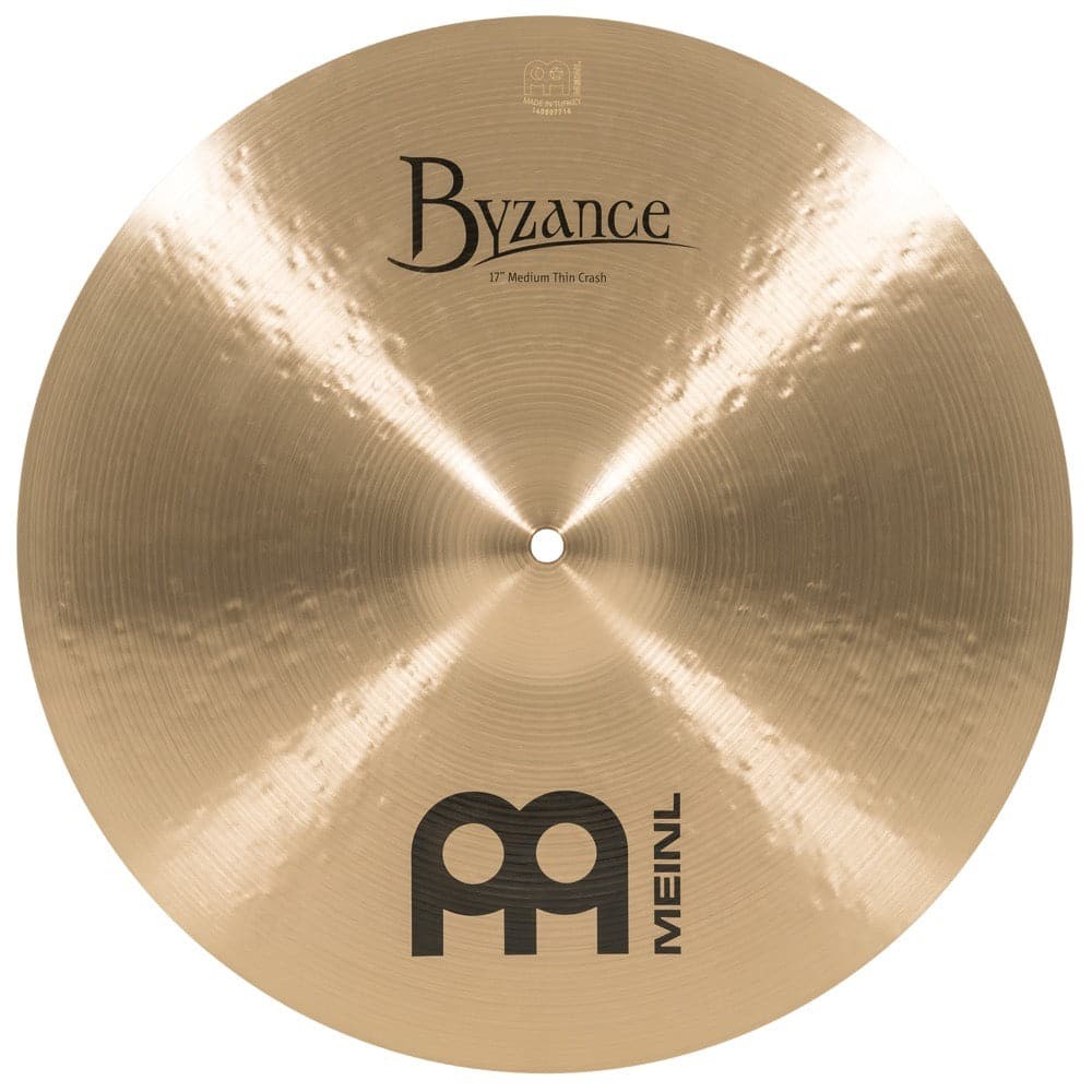 Meinl Byzance Traditional Medium Thin Crash Cymbal 17"