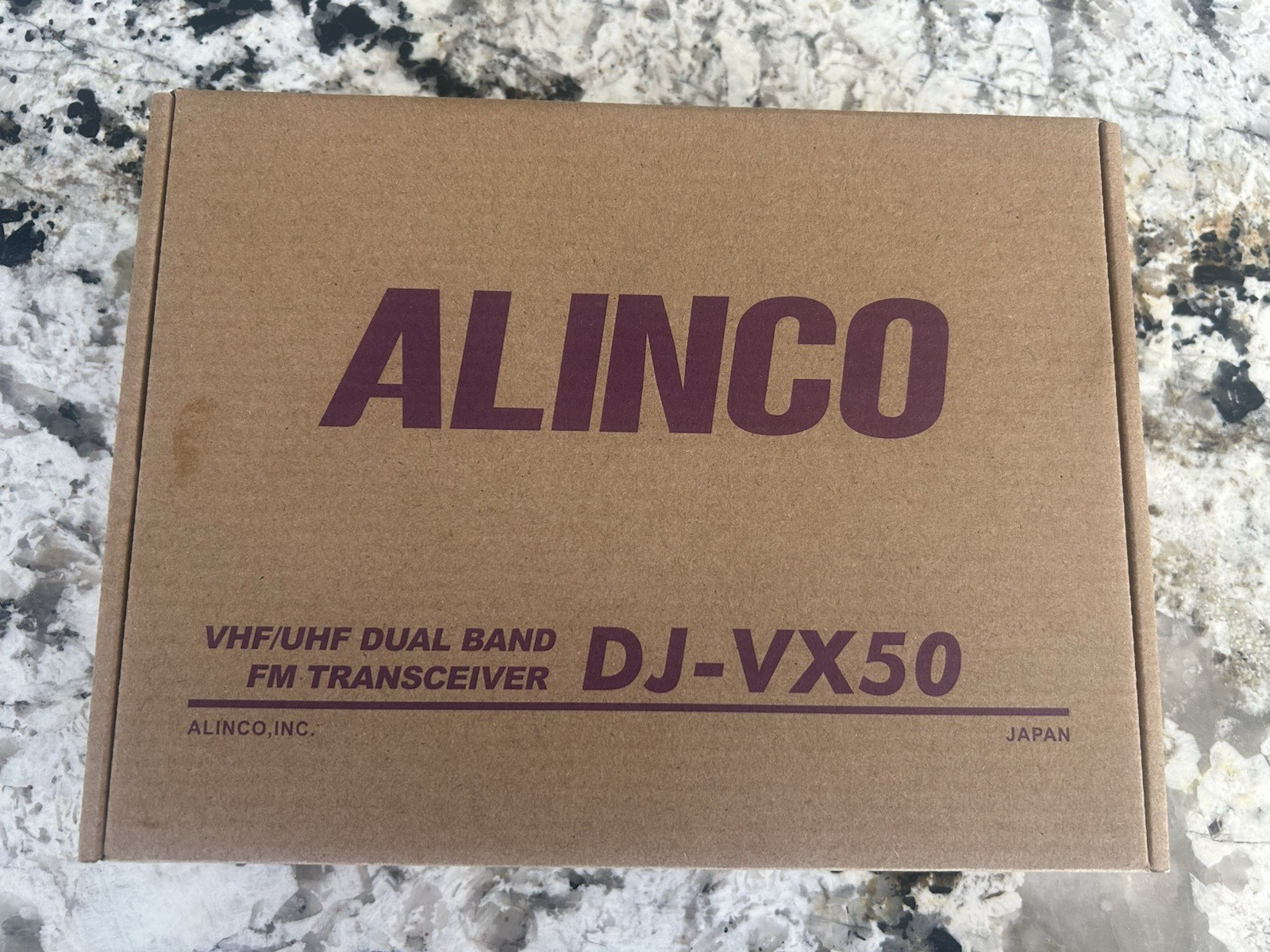 Alinco DJ-VX50T Dual Band Portable HT Transceiver NEW FREE SHIPPING