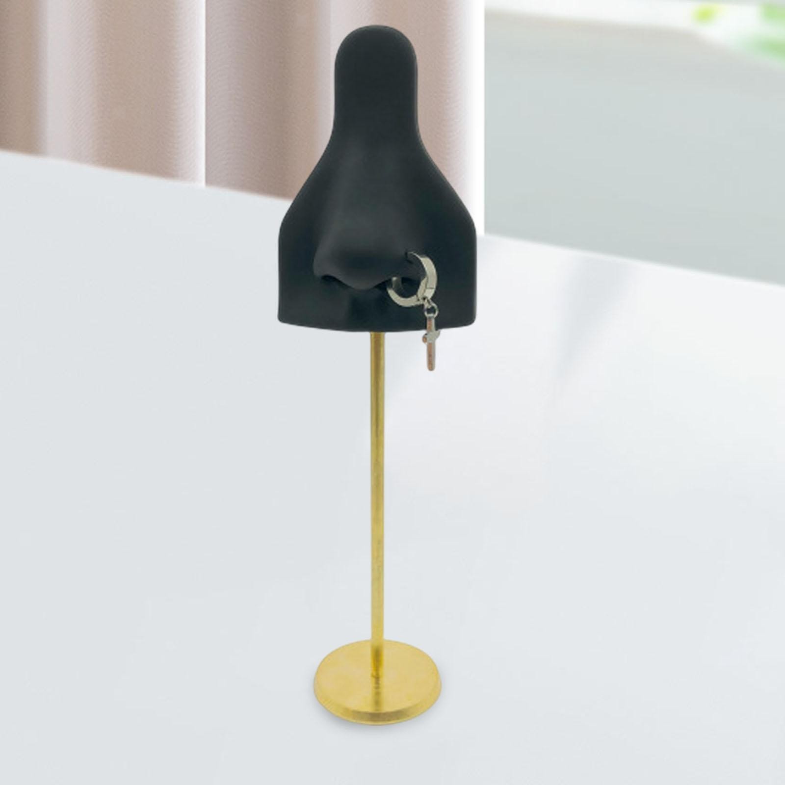 Show Practicing Silicone Nose Teaching Mannequin Tool with Model Copper Bracket