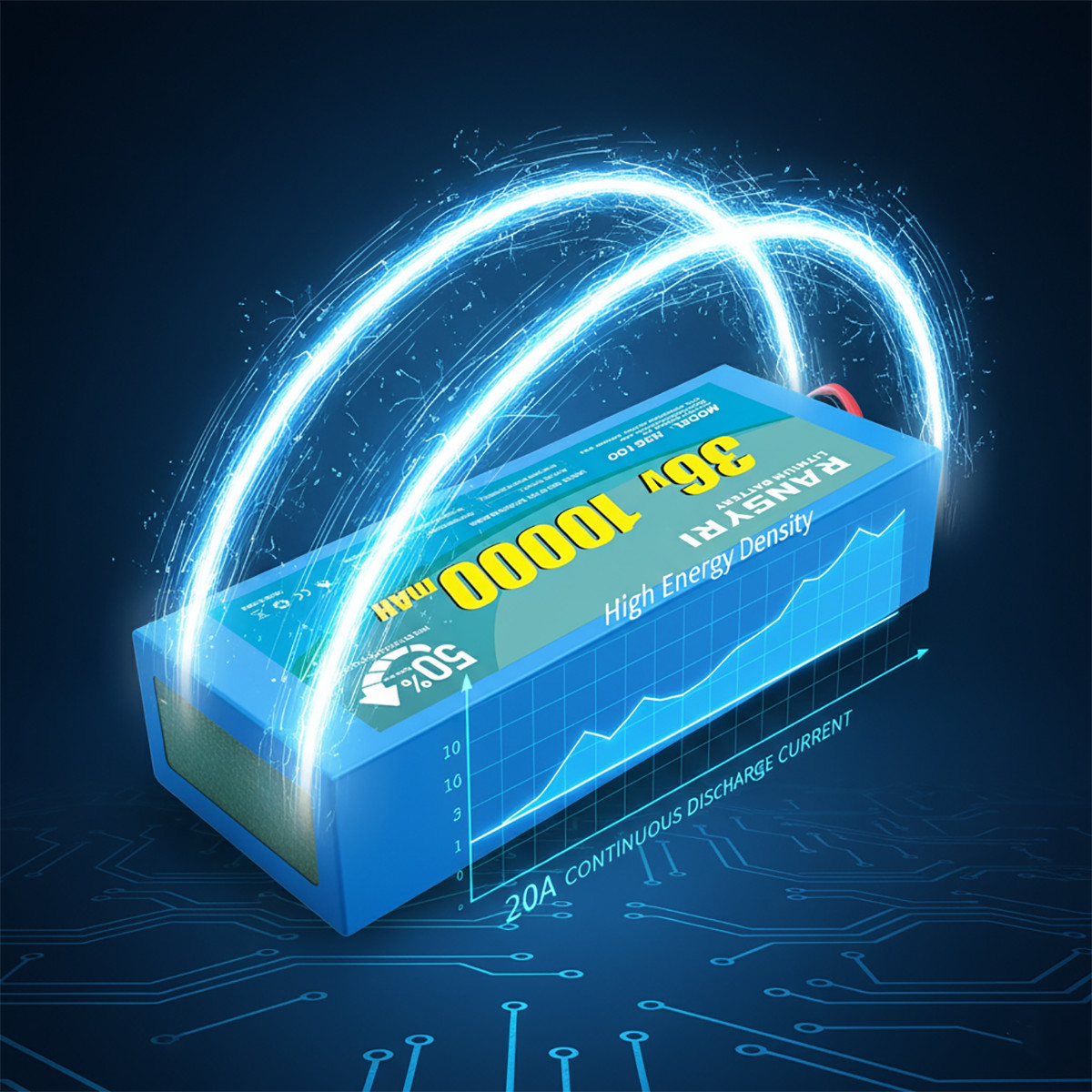 New 36V 10AH lithium Battery