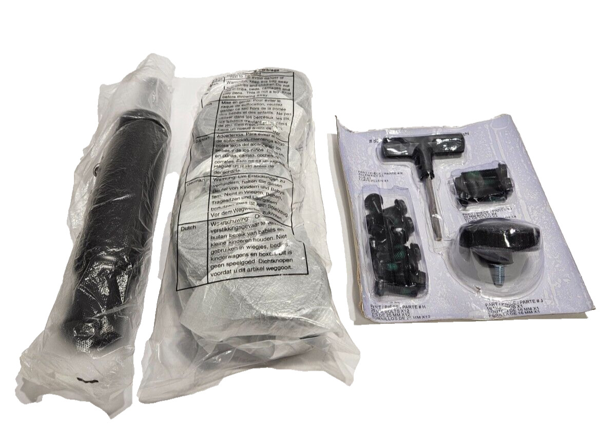 BARCALOUNGER REPLACEMENT OFFICE CHAIR GAS LIFT CYLINDER , CASTERS AND HARDWARE