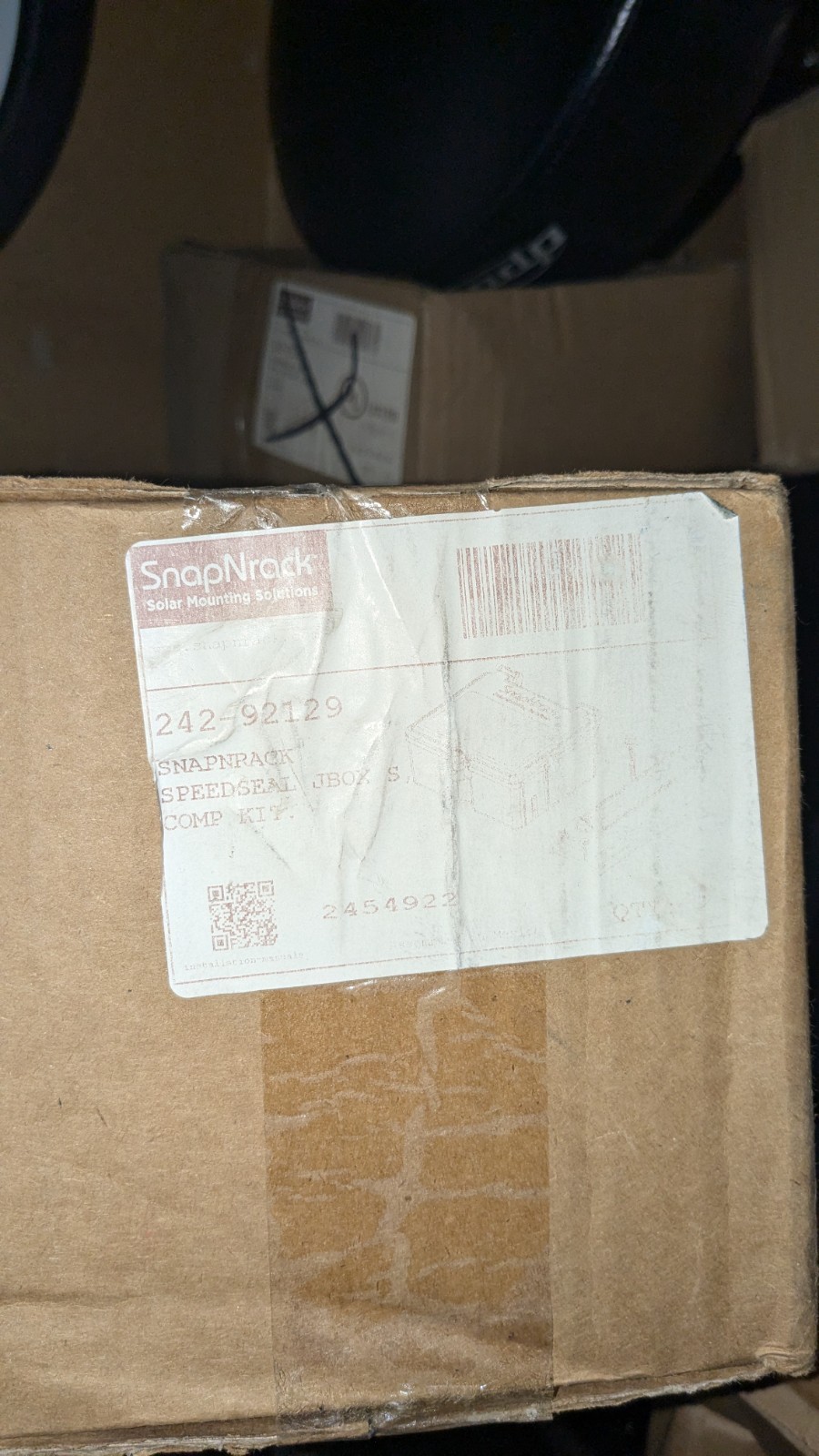 SNAPNRACK SPEED-SEAL JBOX COMPLETE KIT. 242-92129