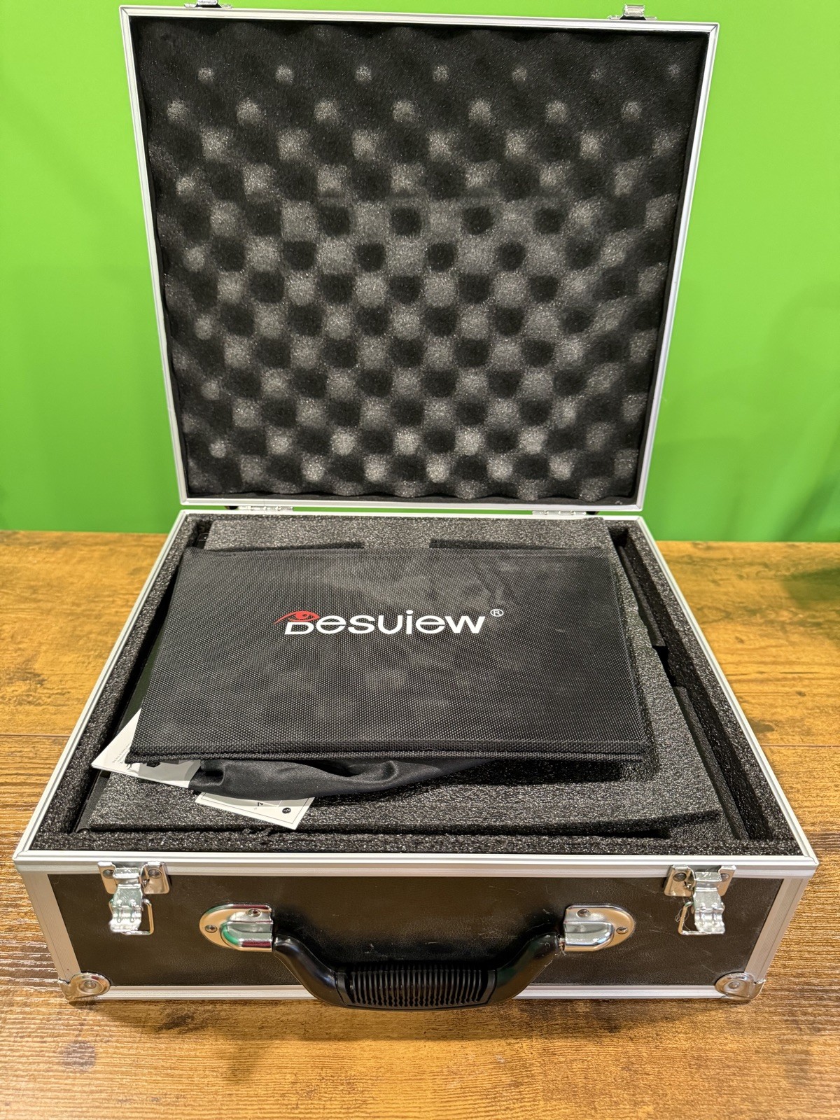 Desview TP150 teleprompter, 15 inch High Display Mirror, Aluminum Alloy Teleprom