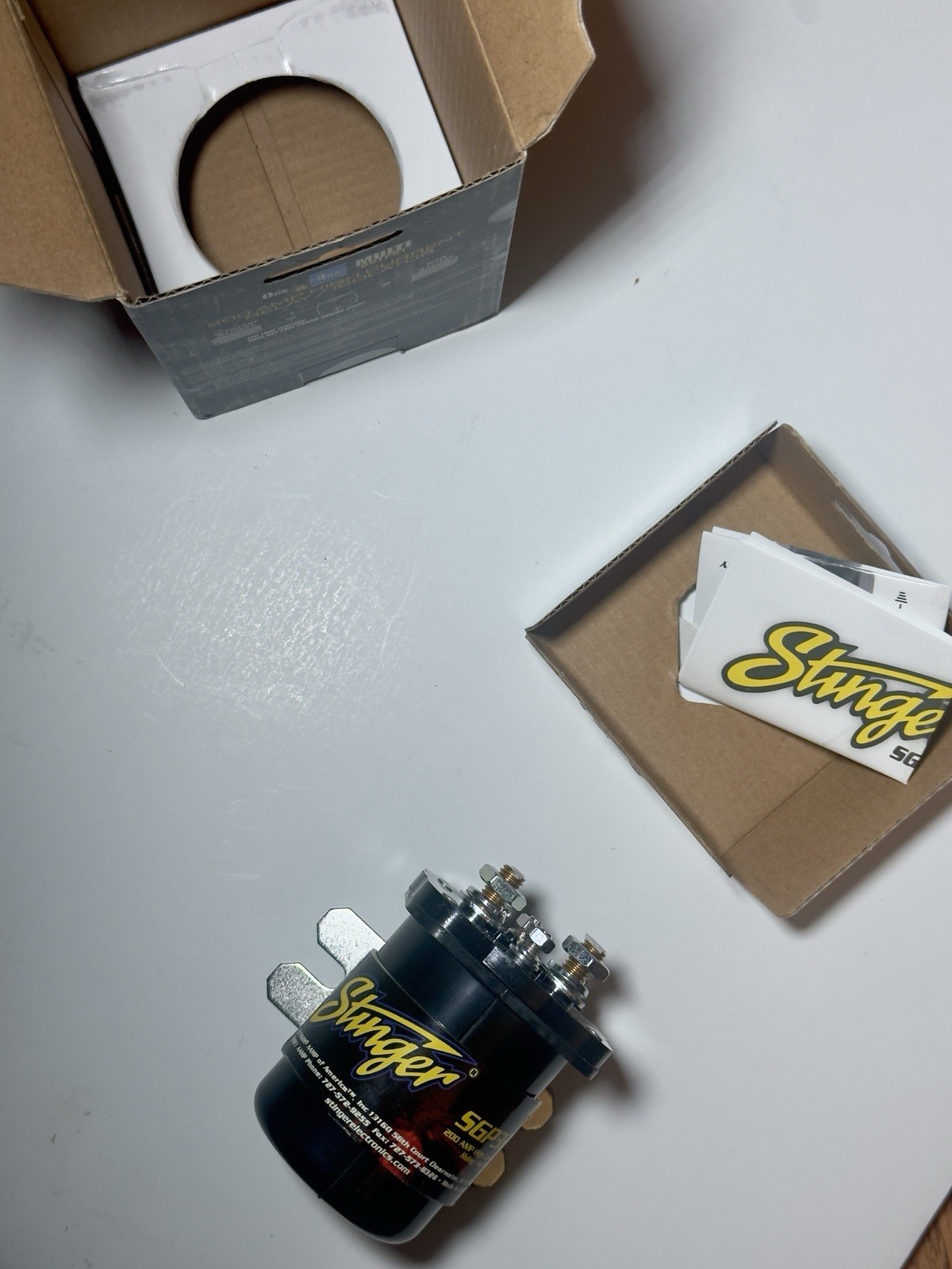 Stinger SGP32 200-Amp Battery Relay and Isolator