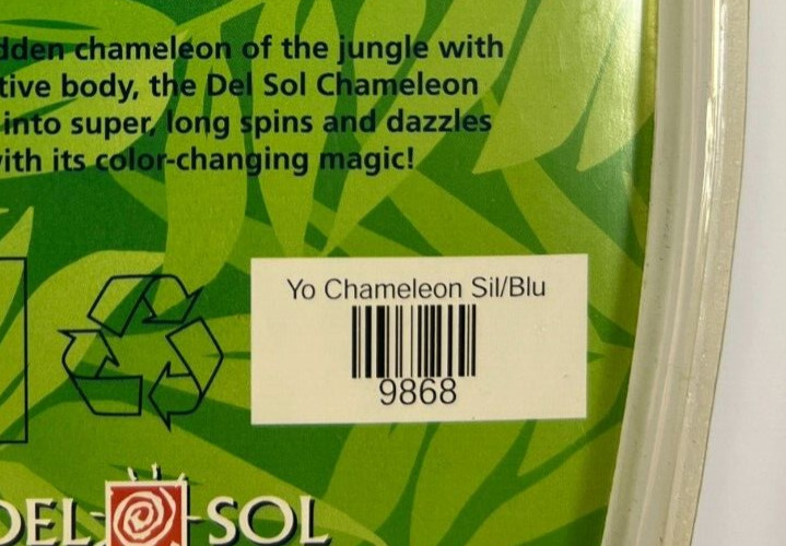 Chameleon Color Changing YO YO Still sealed - brand - Del Sol