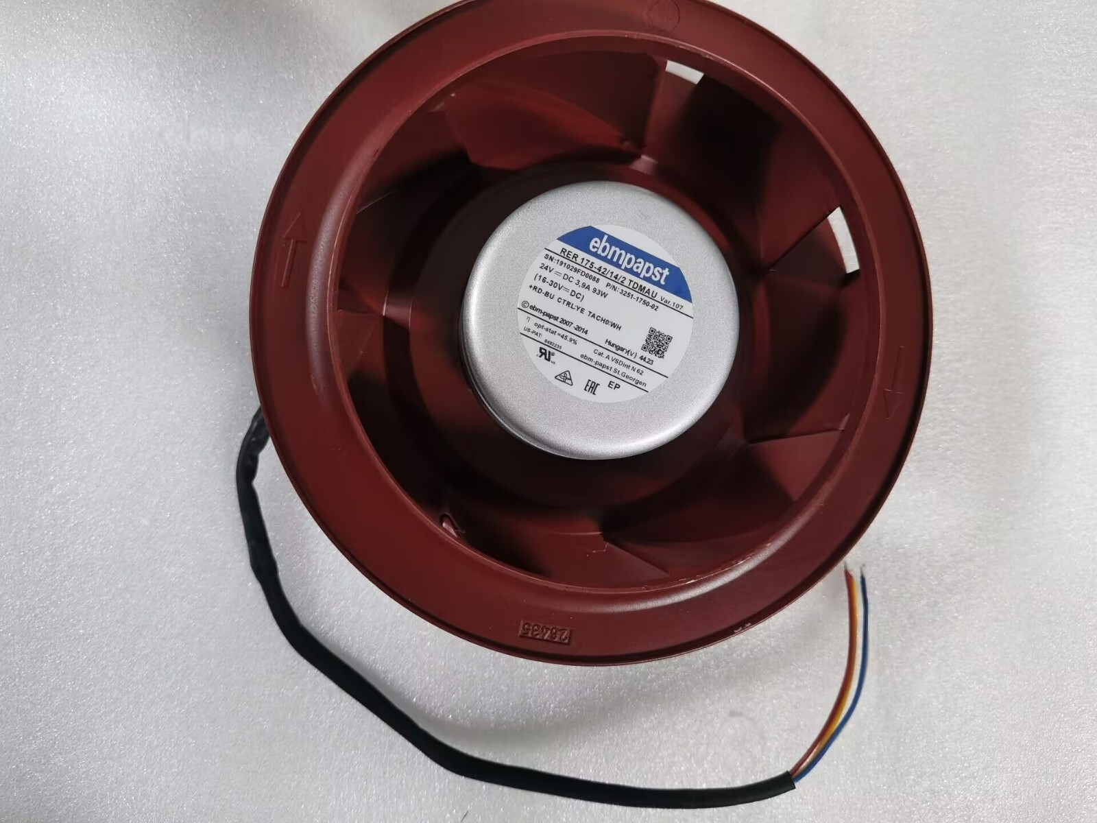 NEW Original  RER175-42/14/2 TDMAU 24V  fan 90-day warranty