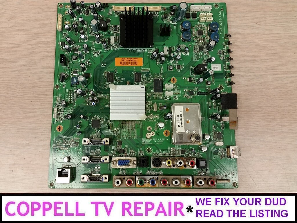 REPAIR SERVICE FOR VIZIO SV422XVT MAIN BOARD 3642-0812-0150 / 0171-2272-2937