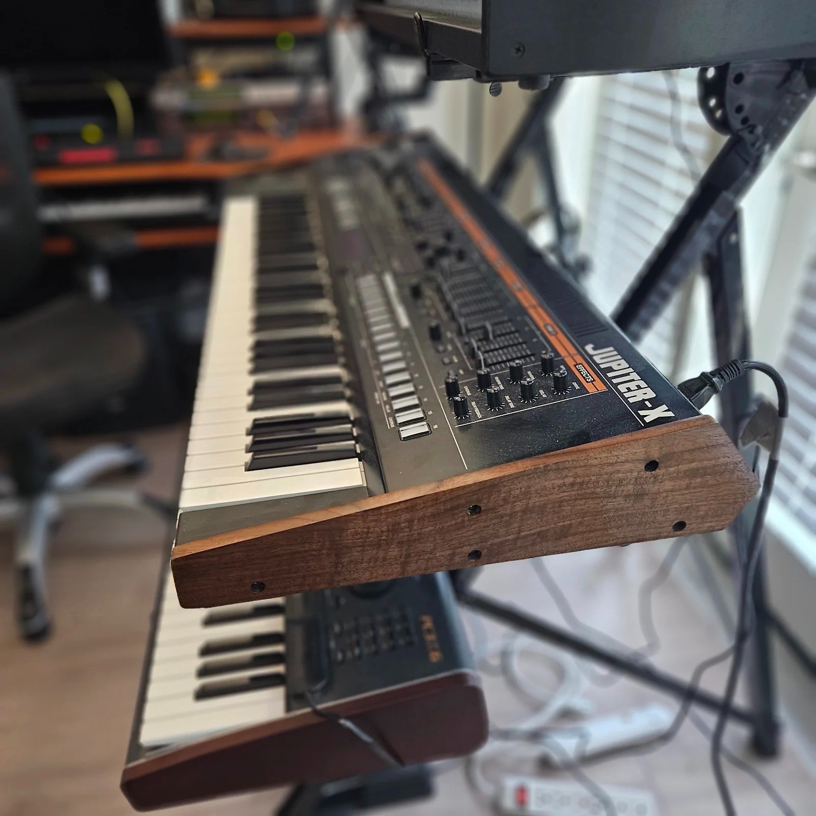 Roland Jupiter-X Jupiter X Replacement Solid Walnut Wood Sides