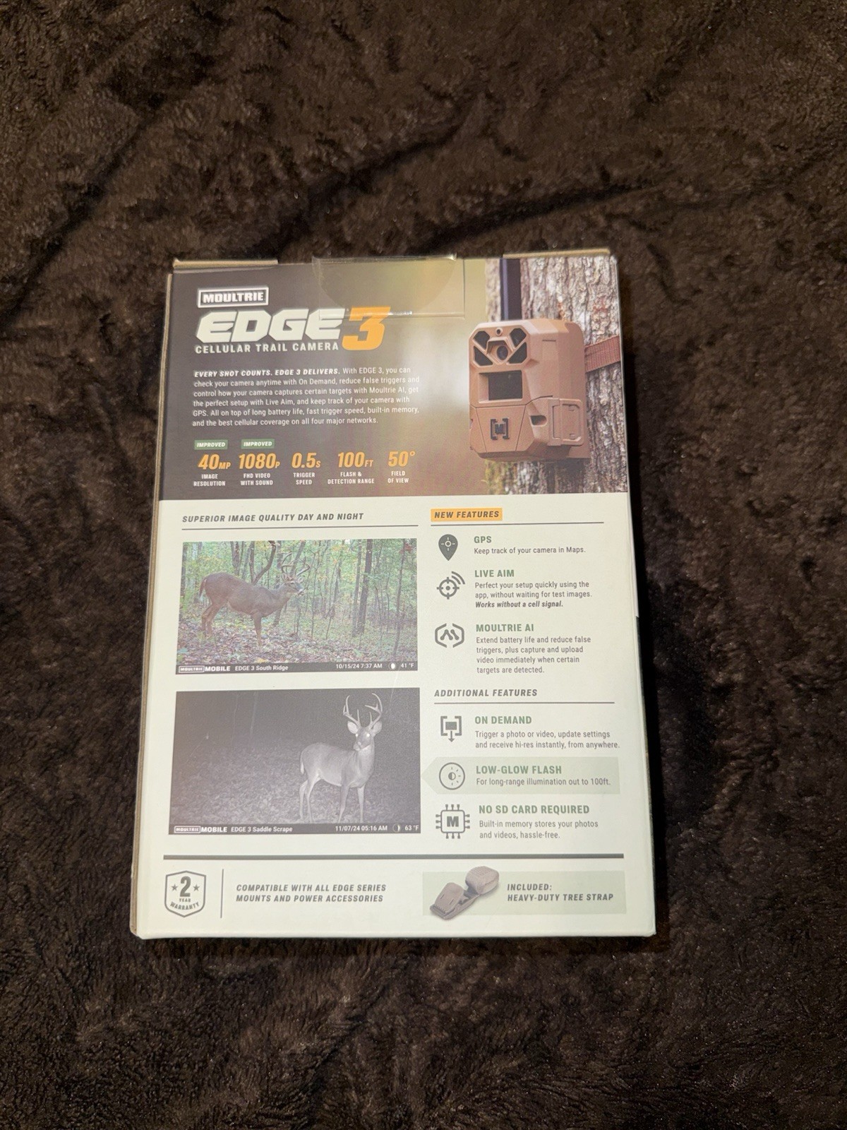 Moultrie Mobile Edge 3 Cellular Trail Camera