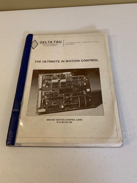Cincinnati Milacron Telta Tan Data System Inc Manual