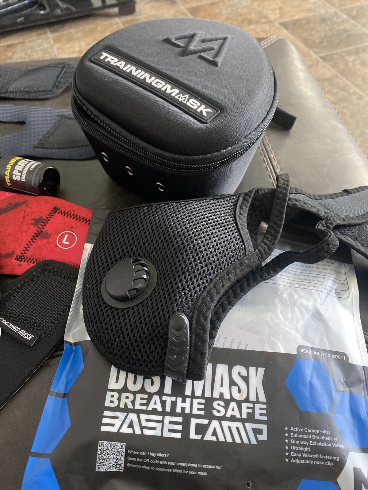Training Mask 3.0 Face Mask, Medium - Black