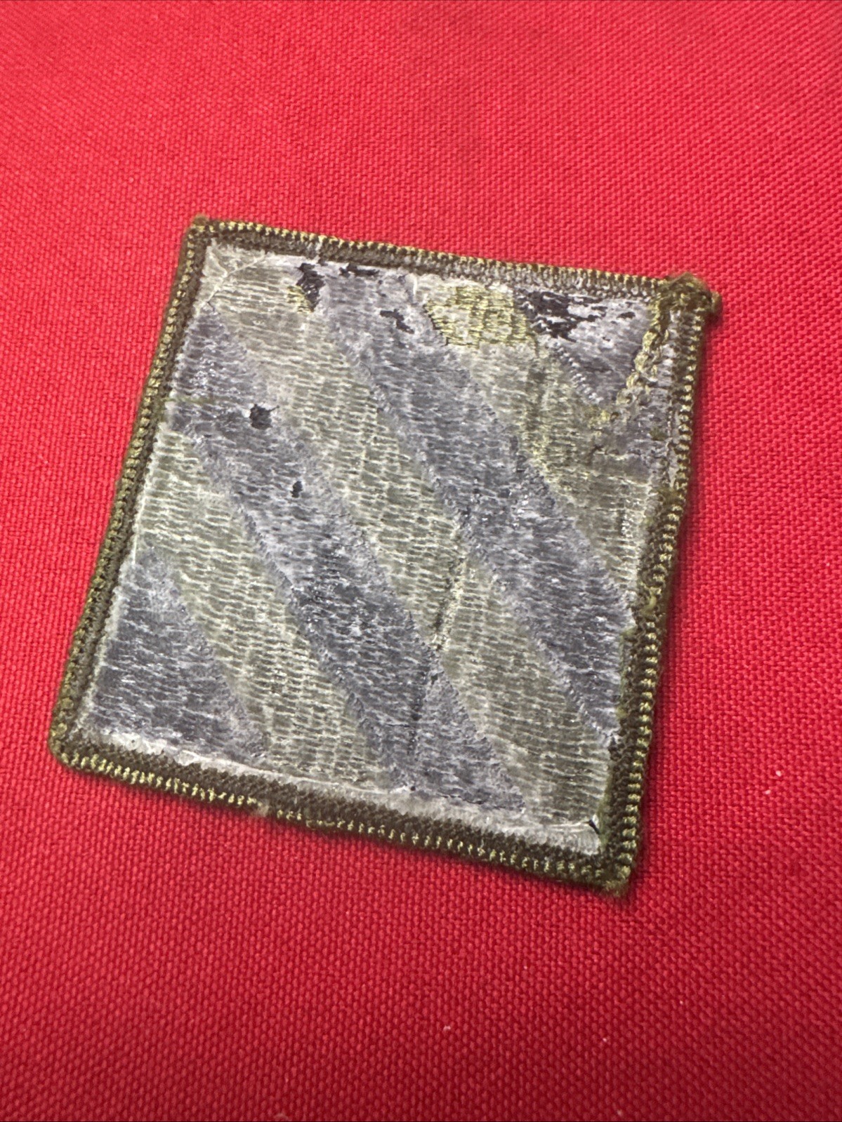 US Army 3rd Infantry Division Subdued Patch Sew On E826