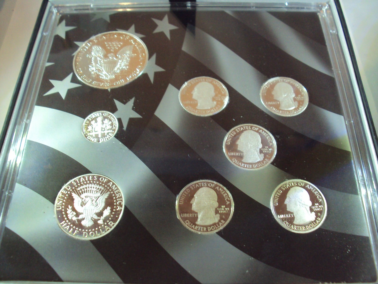 2012 s limeted edition silver proof set in OGP