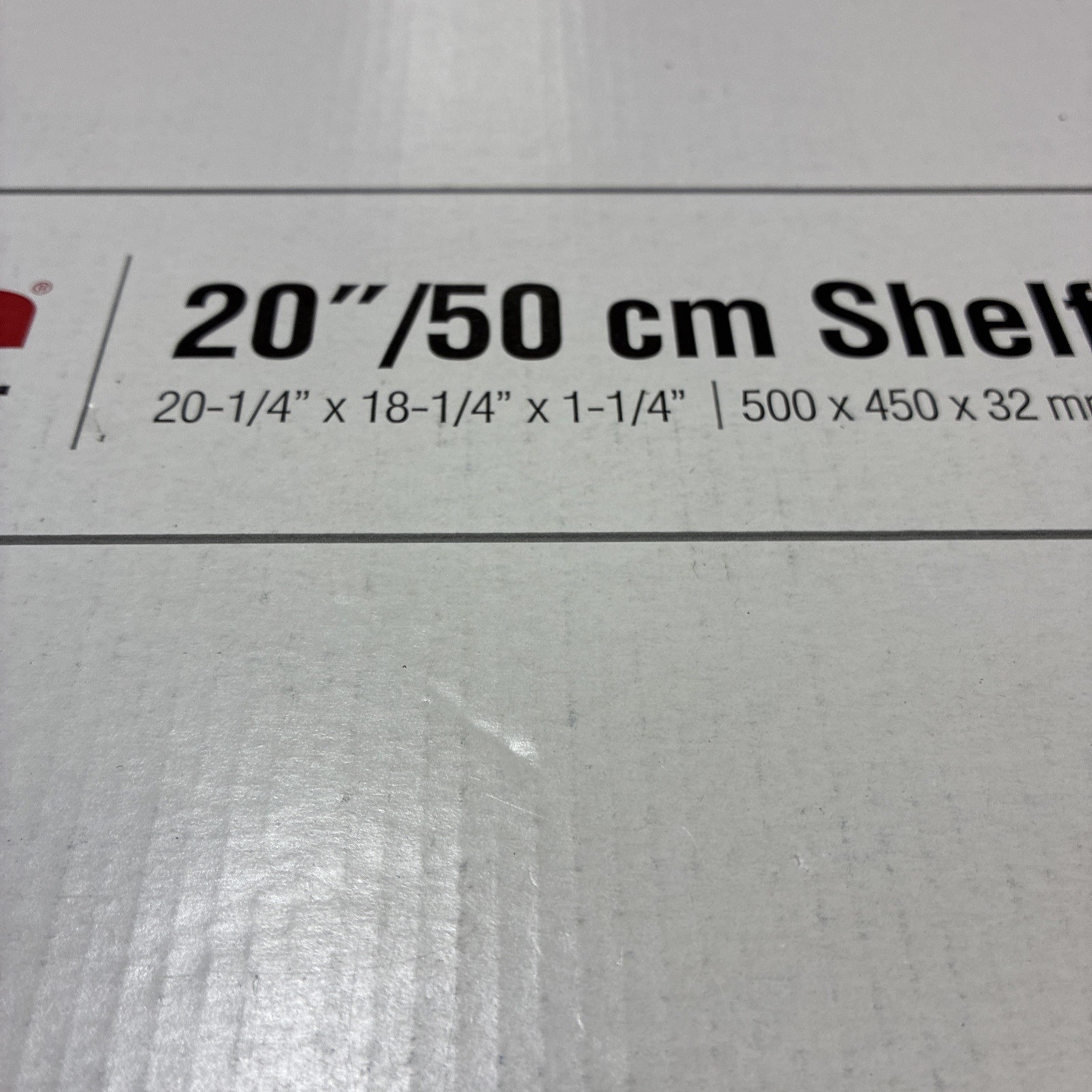 Decor + Shelf (607710) 20” Birch Qty 1